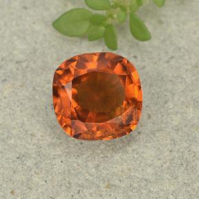 Granato hessonite Arancione naturale da 1.54 ct, Taglio a cuscino, VS-SI
