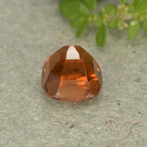 Granato hessonite Arancio giallastro naturale da 1.71 ct, Cuscino, VVS-VS