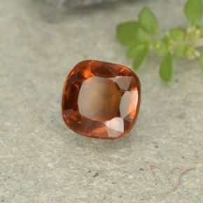 Granato hessonite Arancio medio-scuro naturale da 1.81 ct, Cuscino, VVS-VS