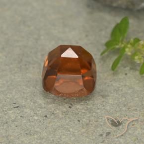 Granato hessonite Arancione scuro naturale da 1.90 ct, Cuscino, VVS-VS