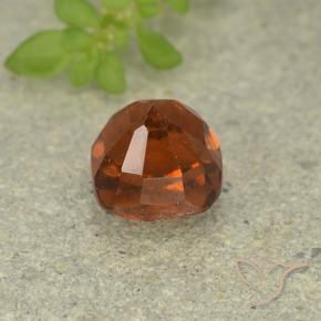 Granato hessonite Arancione rossastra naturale da 1.83 ct, Cuscino, VS