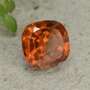 Granato hessonite Arancione Ambra naturale da 1.80 ct, Cuscino, VS