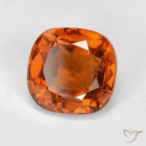 Granato hessonite Arancia Fuoco naturale da 1.94 ct, Cuscino, VS