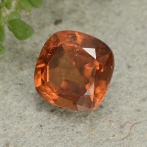 Granato hessonite Arancio medio-scuro naturale da 1.92 ct, Cuscino, VS