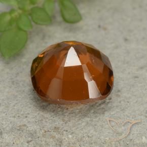 Granato hessonite Arancione scuro naturale da 1.84 ct, Cuscino, VVS-VS
