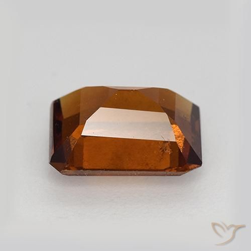Granato hessonite Arancione scuro naturale da 2.33 ct, Ottagonale / Taglio smeraldo, VS