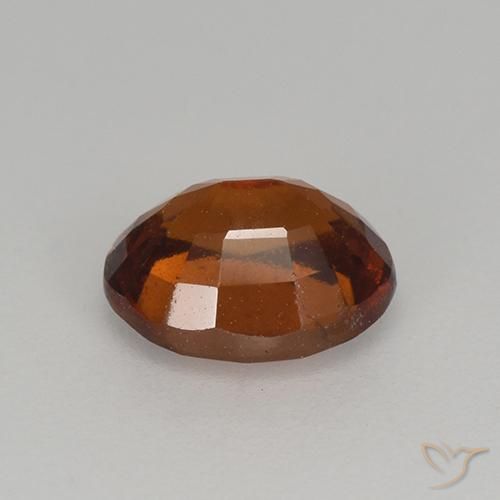 Granato hessonite Arancio Medio naturale da 1.48 ct, Ovale, VS