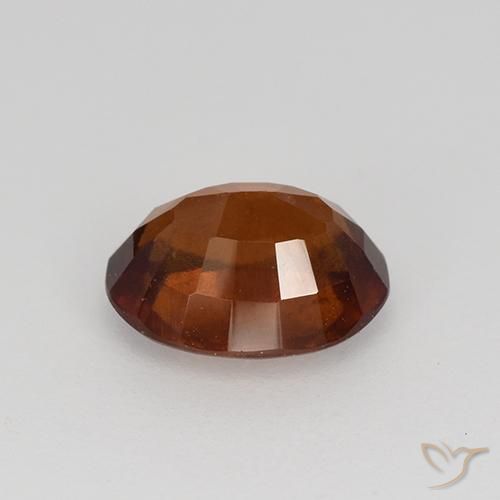 Granato hessonite Marrone caldo naturale da 1.56 ct, Ovale, VS