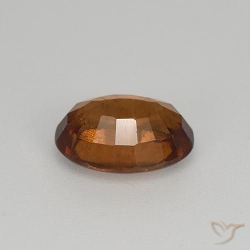 Granato hessonite Pan di zenzero marrone naturale da 1.60 ct, Ovale, VS