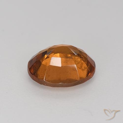 Granato hessonite Marrone aranciato naturale da 1.86 ct, Ovale, VS-SI