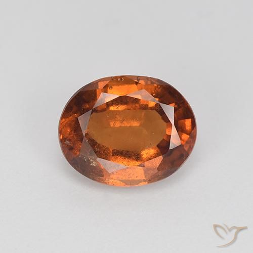 Granato hessonite Marrone caldo naturale da 2.20 ct, Taglio ovale, VS-SI