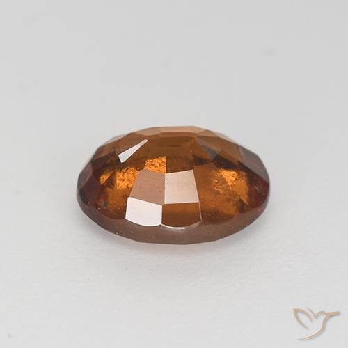 Granato hessonite Marrone aranciato naturale da 2.00 ct, Ovale, VS-SI