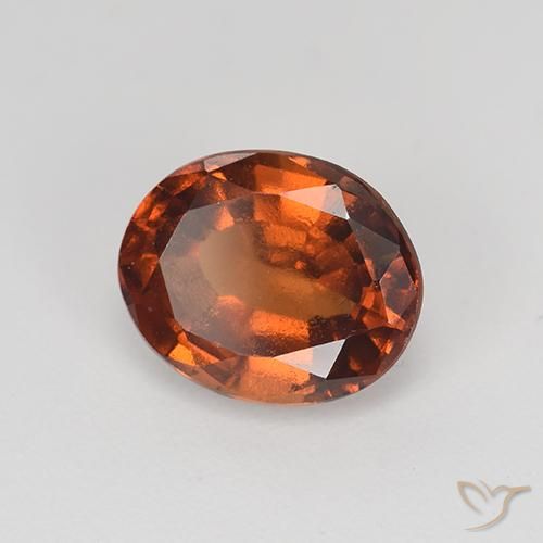 Granato hessonite Marrone medio naturale da 2.55 ct, Ovale, VS-SI