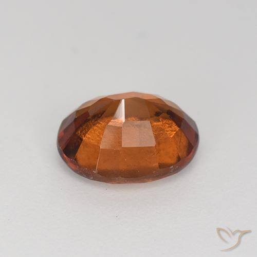Granato hessonite Marrone medio naturale da 2.55 ct, Ovale, VS-SI