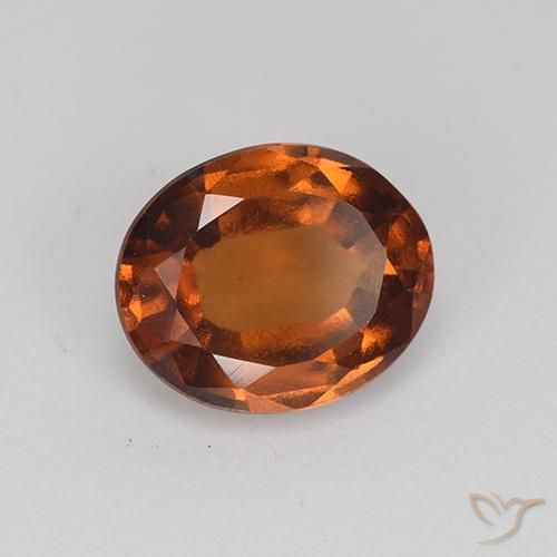 Granato hessonite Marrone caldo naturale da 2.12 ct, Ovale, VS