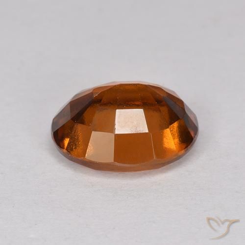 Granato hessonite Marrone aranciato naturale da 2.16 ct, Ovale, VS
