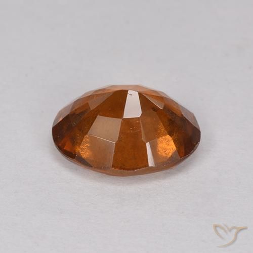 Granato hessonite Arancione scuro naturale da 1.84 ct, Ovale, VS-SI