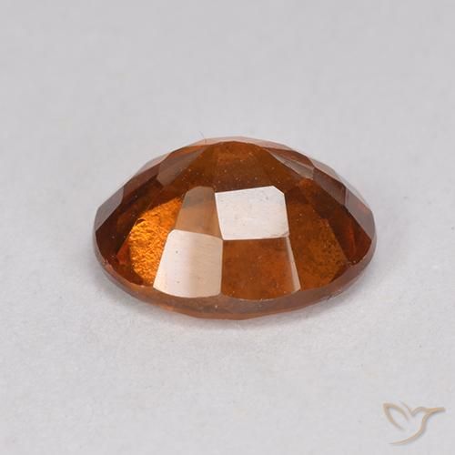 Granato hessonite Arancione rossastra naturale da 1.80 ct, Ovale, VS-SI