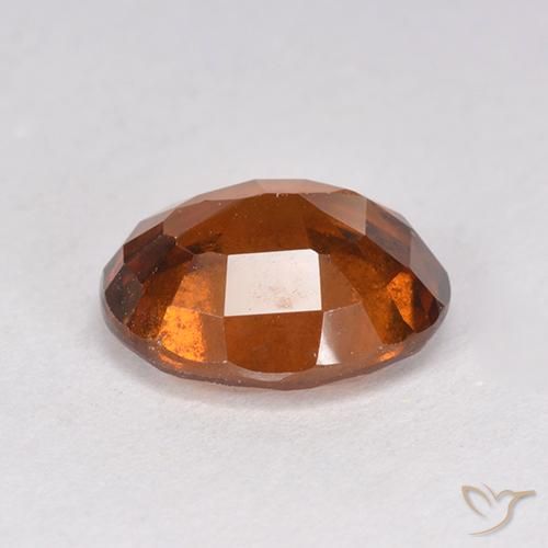 Granato hessonite Arancione Ambra naturale da 2.46 ct, Ovale, VS-SI