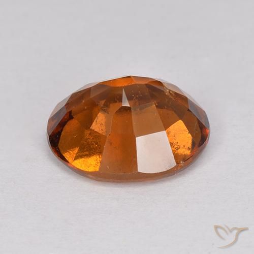 Granato hessonite Arancione Ambra naturale da 2.56 ct, Ovale, VS-SI