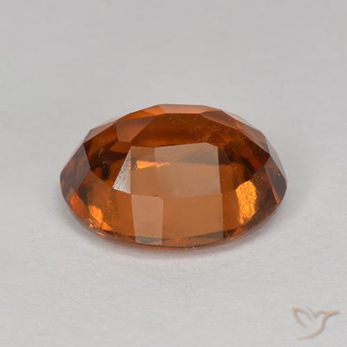 Granato hessonite Arancione rossastra naturale da 2.07 ct, Ovale, VS
