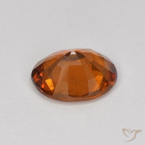 Granato hessonite Arancione scuro naturale da 1.80 ct, Ovale, VS-SI
