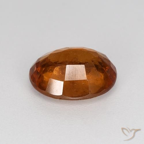 Granato hessonite Arancione rossastra naturale da 2.01 ct, Ovale, VS-SI