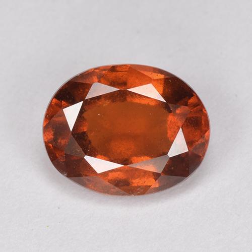 Granato hessonite Arancio medio-scuro naturale da 2.24 ct, Taglio ovale, VS-SI