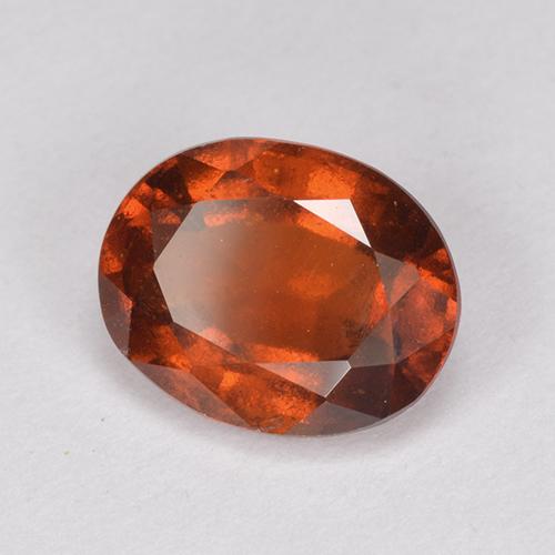 Granato hessonite Arancio medio-scuro naturale da 2.24 ct, Taglio ovale, VS-SI