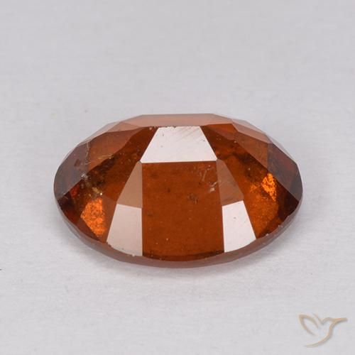 Granato hessonite Arancia Fuoco naturale da 2.55 ct, Ovale, VS-SI