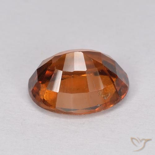 Granato hessonite Arancione scuro naturale da 2.26 ct, Ovale, VS
