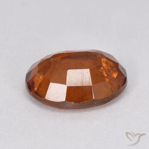 Granato hessonite Arancione rossastra naturale da 2.32 ct, Ovale, VS-SI