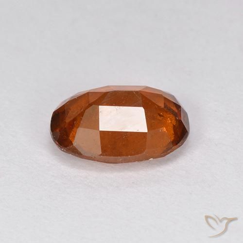 Granato hessonite Arancione scuro naturale da 1.97 ct, Ovale, VS-SI