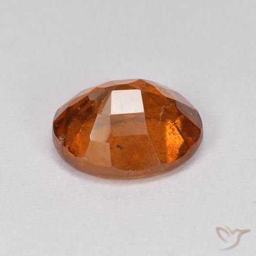 Granato hessonite Arancione scuro naturale da 1.91 ct, Ovale, VS-SI