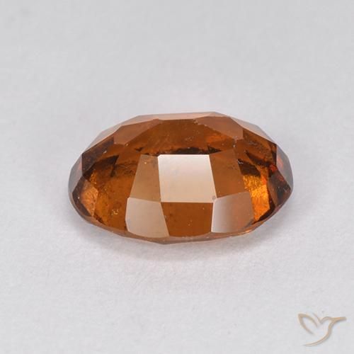 Granato hessonite Arancio medio-scuro naturale da 2.13 ct, Ovale, VS-SI