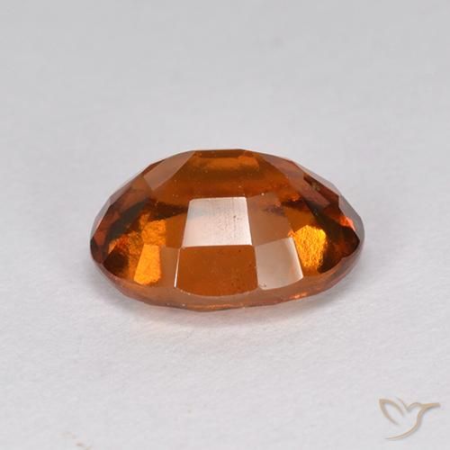 Granato hessonite Arancione scuro naturale da 2.08 ct, Ovale, VS