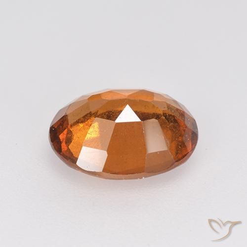 Granato hessonite Arancio medio-scuro naturale da 1.87 ct, Ovale, VS-SI