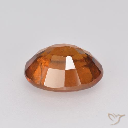 Granato hessonite Arancione scuro naturale da 2.29 ct, Ovale, VS-SI