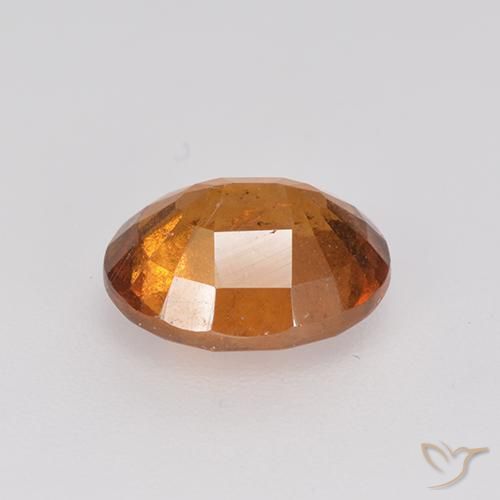 Granato hessonite Arancione scuro naturale da 1.84 ct, Ovale, VS-SI