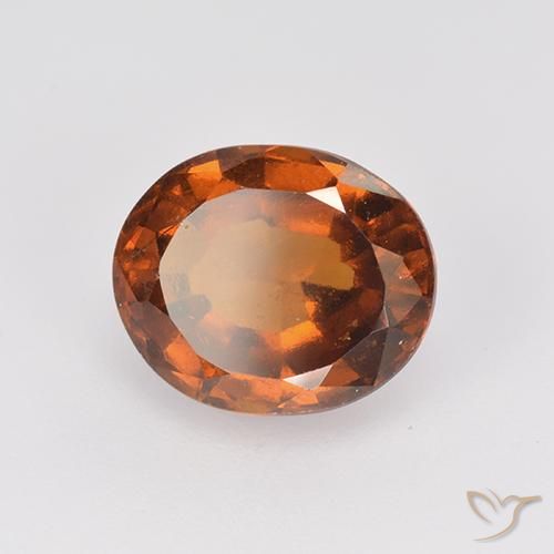 Granato hessonite Arancio medio-scuro naturale da 2.76 ct, Ovale, VS