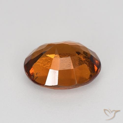 Granato hessonite Arancione Ambra naturale da 1.43 ct, Ovale, VVS-VS