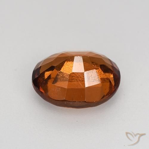 Granato hessonite Arancione Ambra naturale da 1.57 ct, Ovale, VS