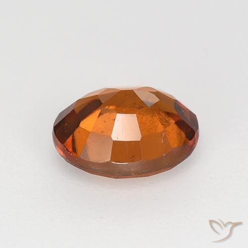 Granato hessonite Arancio medio-scuro naturale da 1.55 ct, Ovale, VS