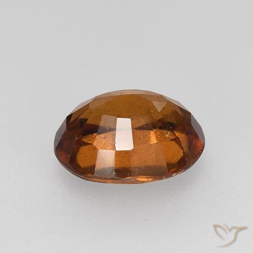 Granato hessonite Marrone aranciato naturale da 2.28 ct, Ovale, VS-SI