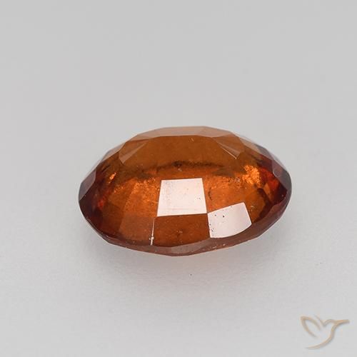 Granato hessonite Arancione rossastra naturale da 2.44 ct, Ovale, VS-SI