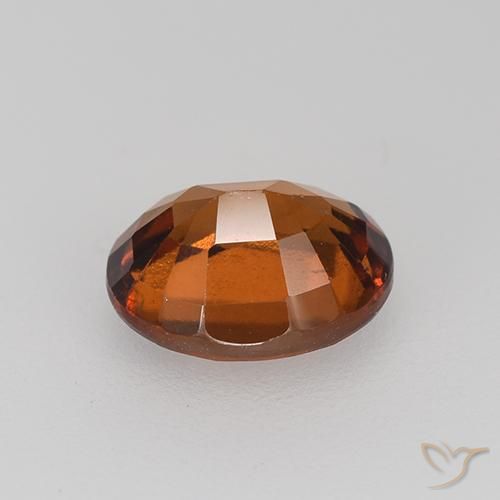 Granato hessonite Arancione Ambra naturale da 1.83 ct, Ovale, VVS-VS