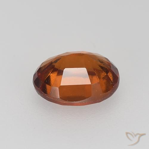 Granato hessonite Arancione Ambra naturale da 1.86 ct, Ovale, VVS-VS