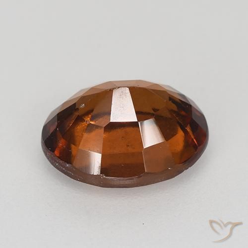 Granato hessonite Arancione rossastra naturale da 2.33 ct, Ovale, VS-SI