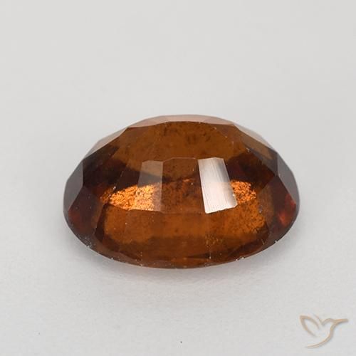 Granato hessonite Arancione Ambra naturale da 2.21 ct, Ovale, VS-SI
