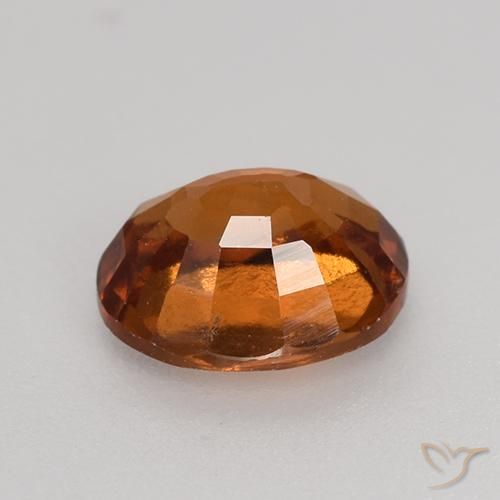 Granato hessonite Arancio medio-scuro naturale da 1.38 ct, Ovale, VS